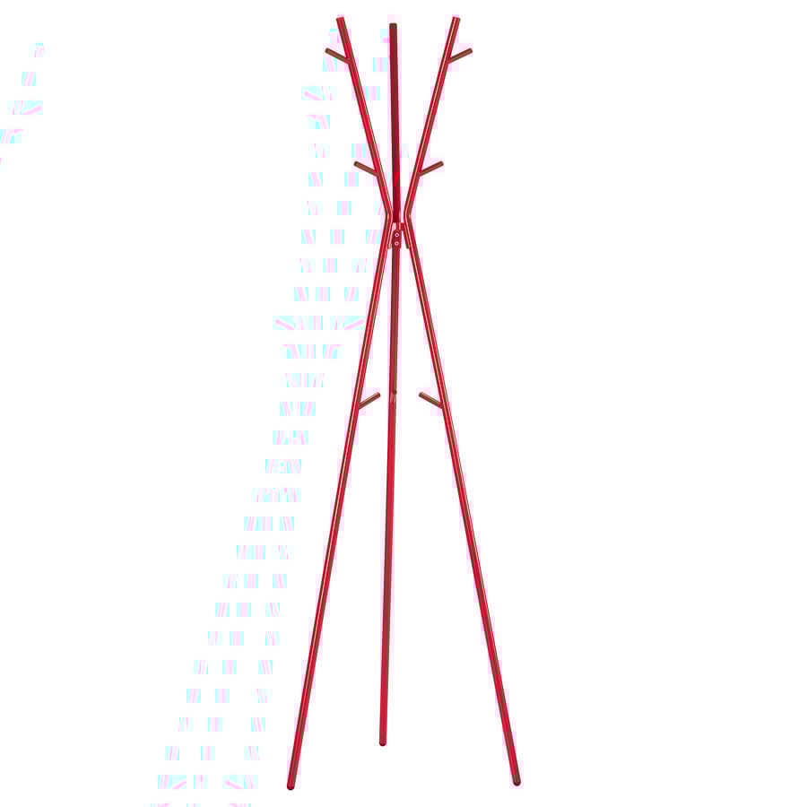 EKRAR hat and coat stand, bright red, 169 cm IKEA UK