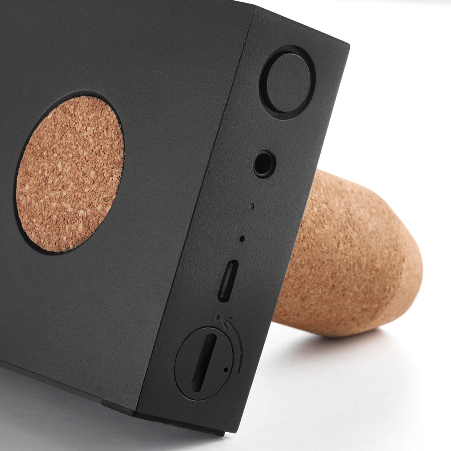 ENEBY black, Portable bluetooth speaker, 15x7.5 cm - IKEA