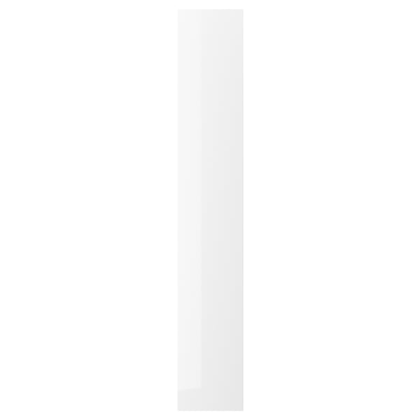 ENHET Door, high-gloss white, 30x180 cm