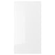 ENHET Door, high-gloss white, 30x60 cm