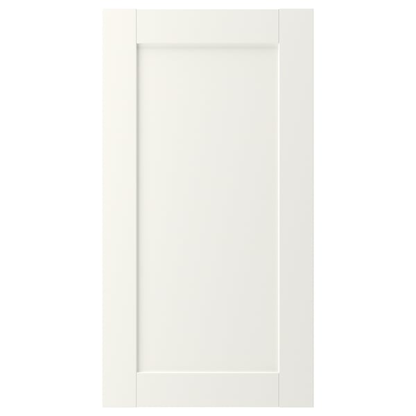 ENHET Door, white frame, 40x75 cm