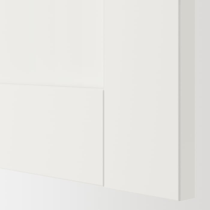 ENHET front for dishwasher, white frame, 45x75 cm IKEA