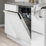 ENHET Kitchen, white/high-gloss white, 163x63.5x222 cm