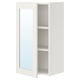 ENHET Mirror cabinet with 1 door, white/white frame, 40x32x75 cm