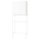 ENHET Storage combination, white/high-gloss white, 80x32x204 cm