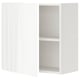 ENHET Wall cb w 1 shlf/door, white/high-gloss white, 60x32x60 cm
