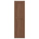 ENKÖPING Door, brown walnut effect, 40x140 cm