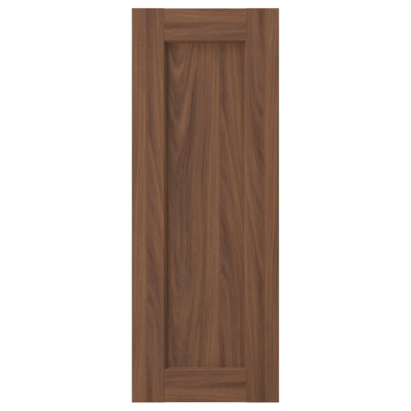 ENKÖPING Door, brown walnut effect, 30x80 cm