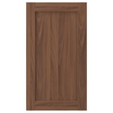 ENKÖPING Front for dishwasher, brown walnut effect, 45x80 cm