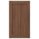ENKÖPING Front for dishwasher, brown walnut effect, 45x80 cm