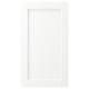 ENKÖPING Front for dishwasher, white wood effect, 45x80 cm
