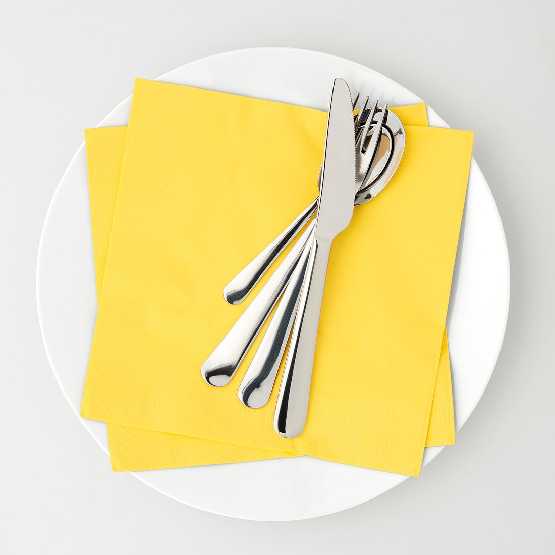 FANTASTISK yellow, Paper napkin IKEA