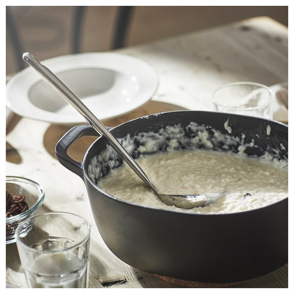 FINMAT Soup ladle, stainless steel, 31 cm