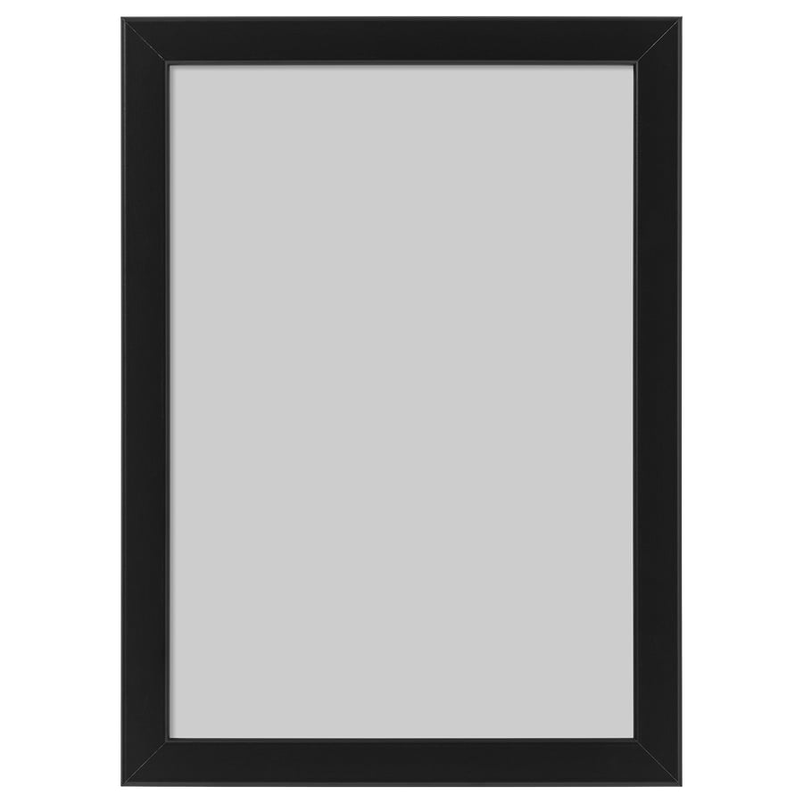 FISKBO black picture frame, 21x30 cm IKEA