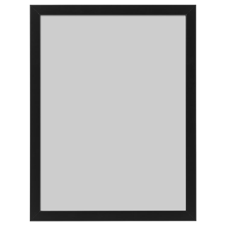 FISKBO black picture frame, 30x40 cm IKEA