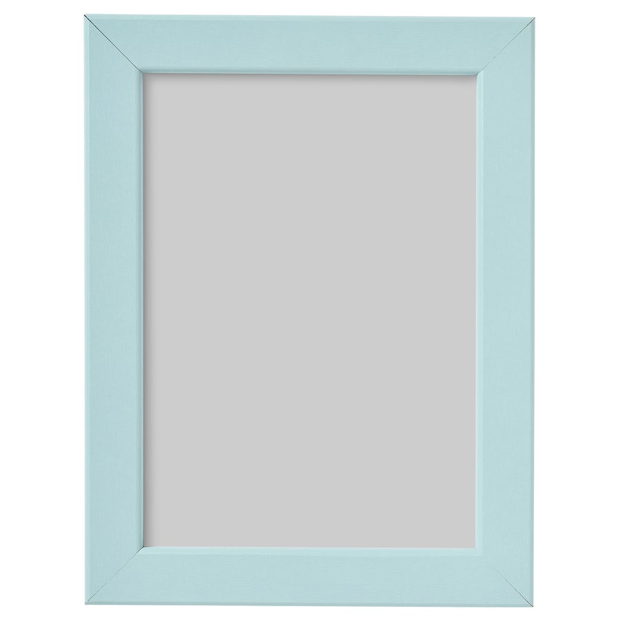 FISKBO light blue photo Frame, 13x18 cm IKEA