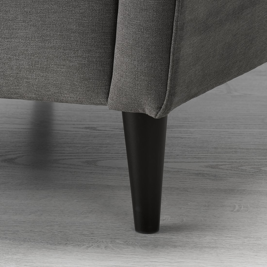 FLÄCKEBO Wing chair, grey IKEA