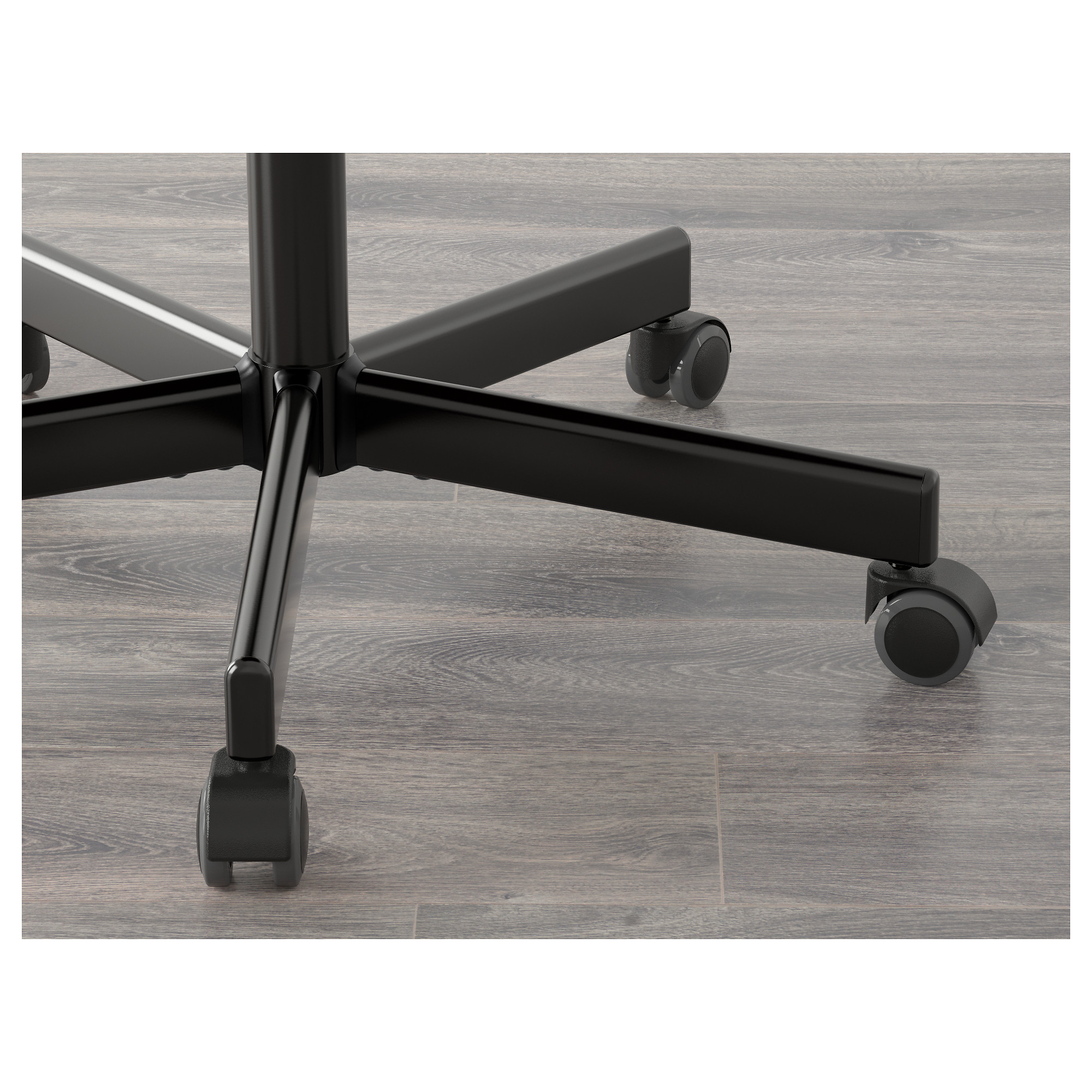 FLINTAN Vissle black, Office chair IKEA