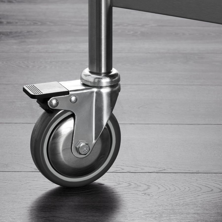 FLYTTA stainless steel, kitchen trolley IKEA