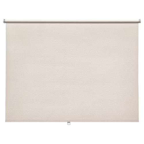 FÖNSTERBLAD Block-out roller blind - beige 140x155 cm
