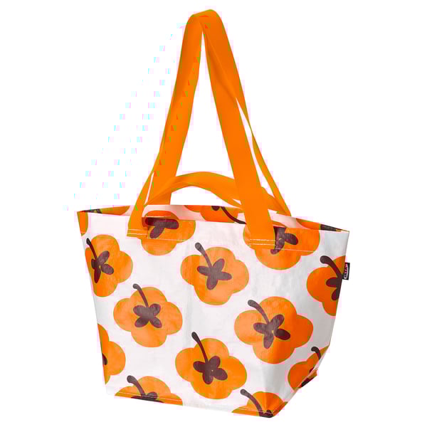 FÖSSTA Bag, persimmon/orange, 27x27 cm