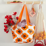 FÖSSTA Bag, persimmon/orange, 27x27 cm