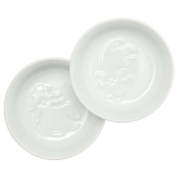 FÖSSTA Sauce dish, set of 2, goldfish