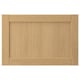 Option: FORSBACKA Drawer front, oak, 60x40 cm