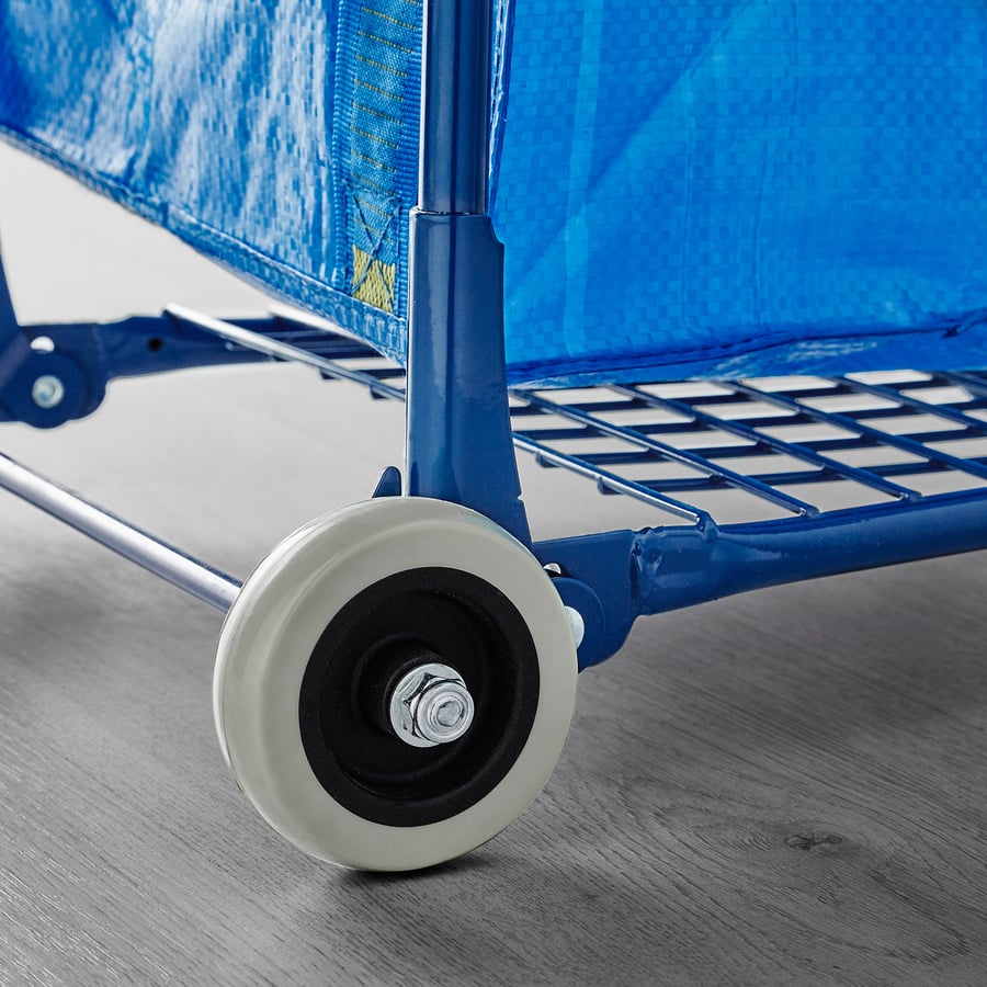 FRAKTA Trolley with trunk blue IKEA