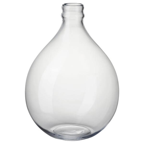 Frampressa Vase Clear Glass Ikea