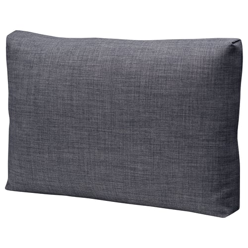 FRIHETEN cushion, Skiftebo dark grey, 67x47 cm IKEA