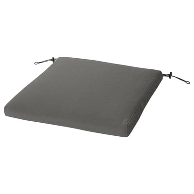 FRÖSÖN Cover for chair cushion, outdoor dark grey, 50x50 cm