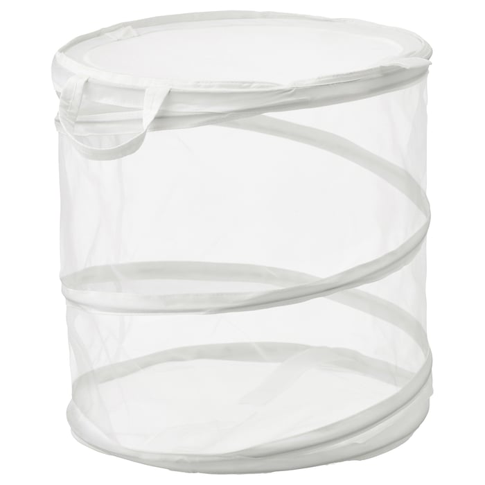 FYLLEN laundry basket, white, 79 l IKEA
