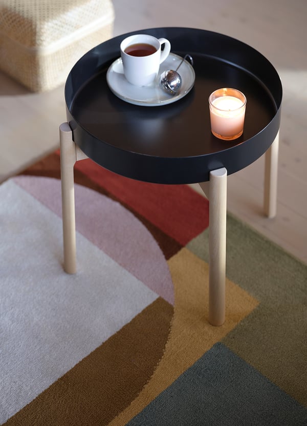 GLADELIG side plate, grey, 20 cm IKEA