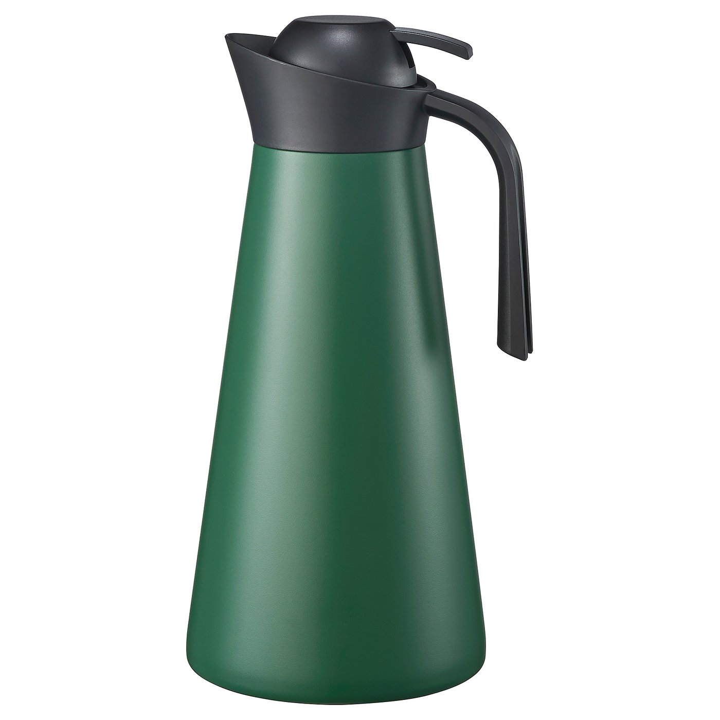 GOKVÄLLÅ vacuum flask, dark green, 1.5 l - IKEA UK