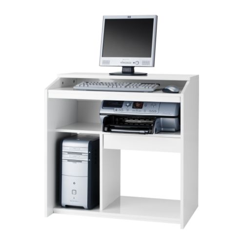 GOLIAT white, Computer table, 79x50 cm IKEA