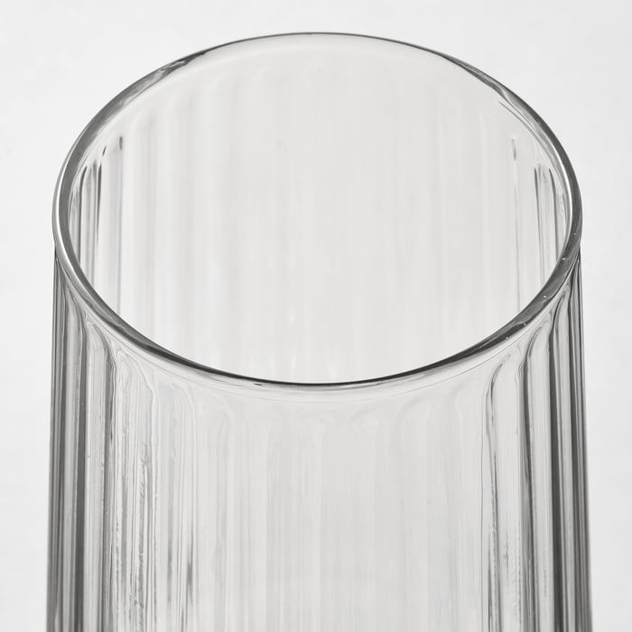 GRADVIS vase, clear glass, 15 cm IKEA