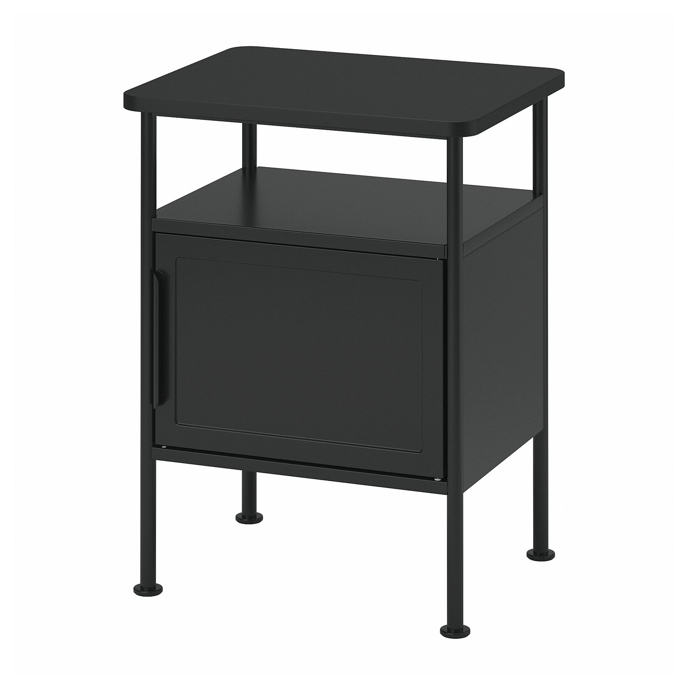 GRÅFJÄLLET bedside table, anthracite, 45x36x59 cm - IKEA UK