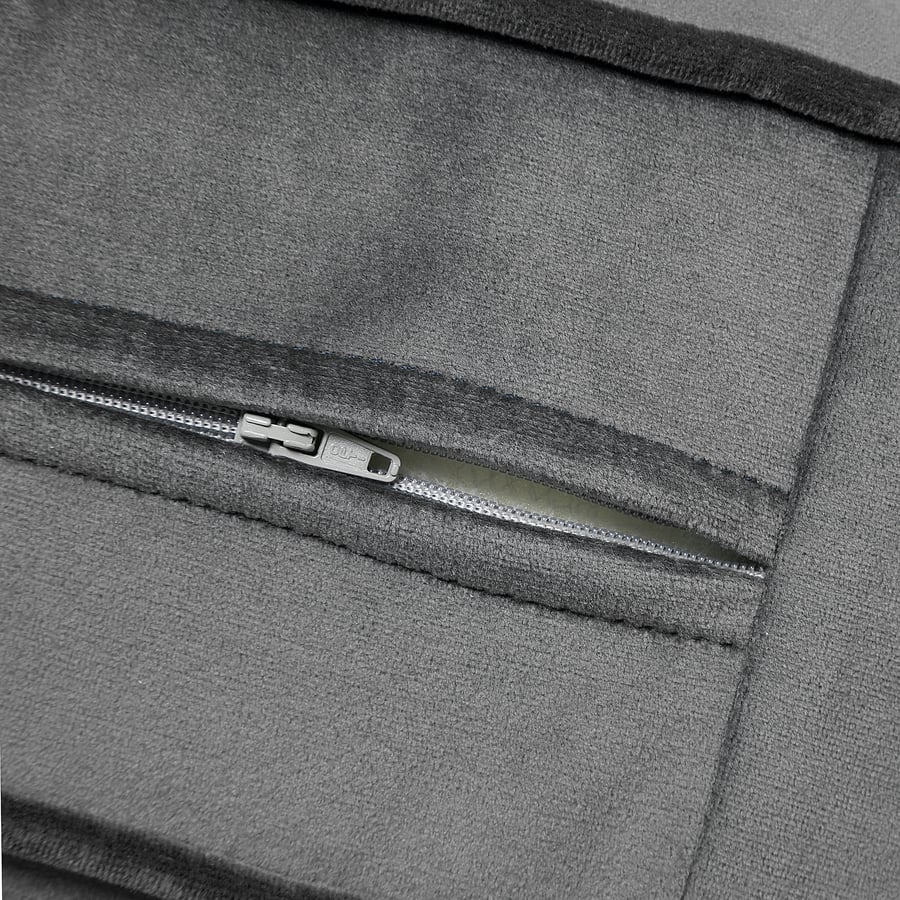 GREVIE 2-seat sofa - velvet grey - IKEA