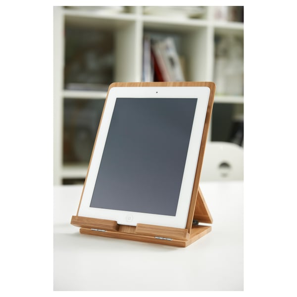 GRIMAR Holder for tablet, bamboo