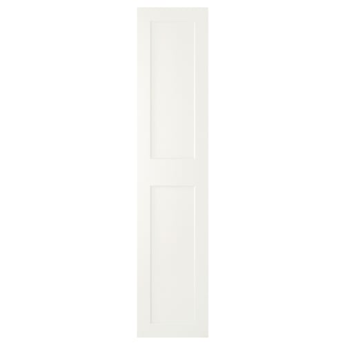 GRIMO door with hinges, white, 50x229 cm IKEA