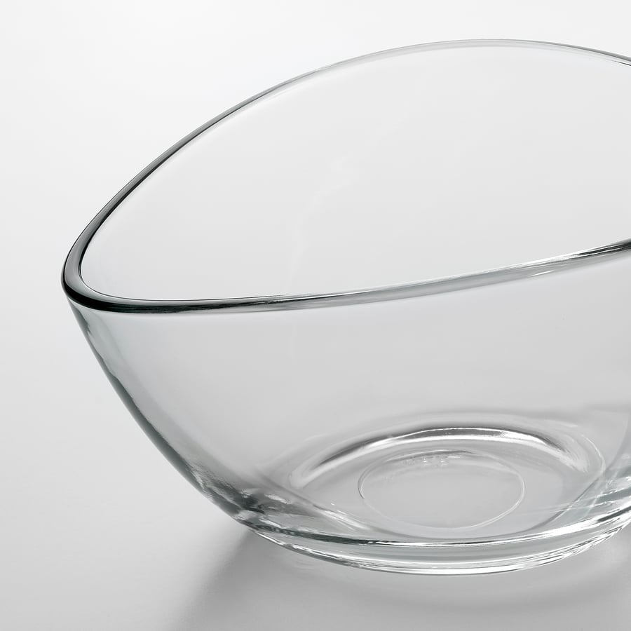 GRISFISK dessert bowl, clear glass, 11 cm IKEA