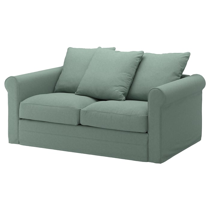 GRÖNLID 2seat sofa, Tallmyra light green IKEA