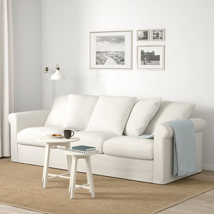 GRÖNLID 3seat sofa, Inseros white IKEA