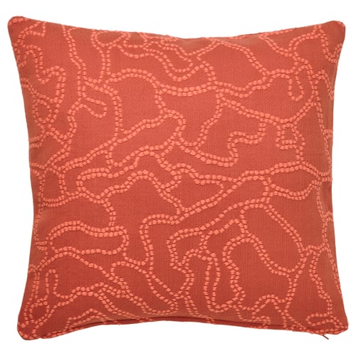 GULDFLY cushion cover, orangered/orange, 50x50 cm IKEA