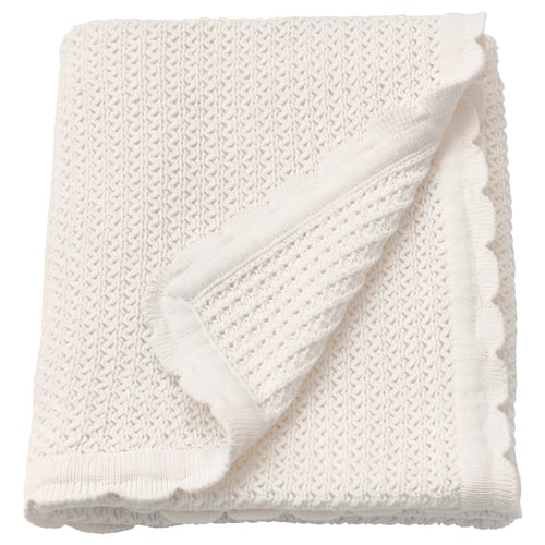GULSPARV blanket, white, 70x90 cm IKEA