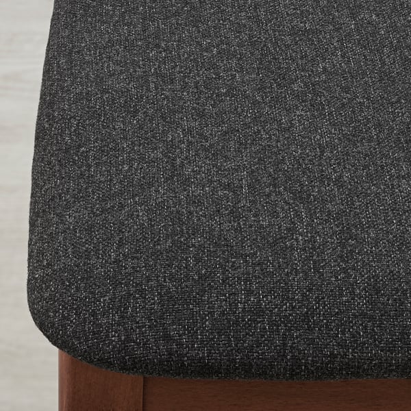 GUNLEIF Chair, brown/Gunnared dark grey