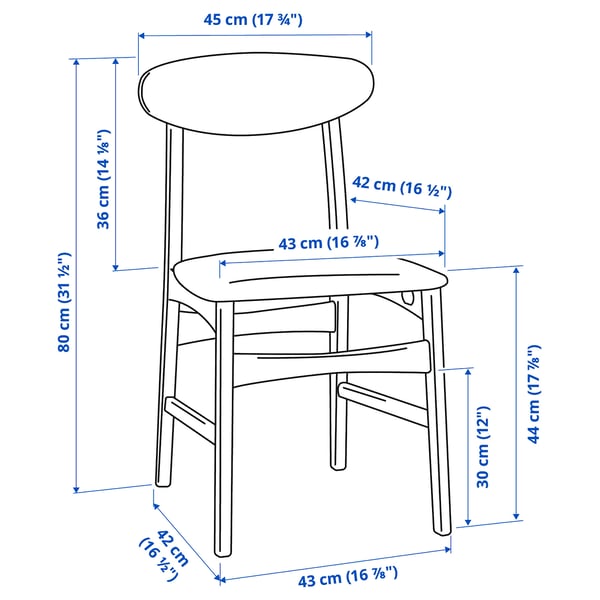 GUNLEIF Chair, brown/Gunnared dark grey