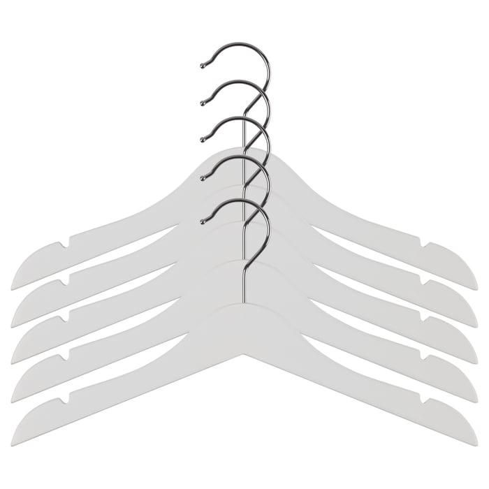 HÄNGA children's coathanger, white IKEA