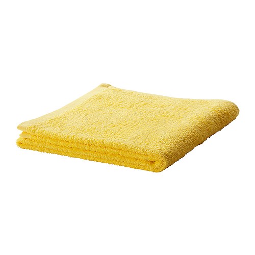 HREN Bath towel IKEA A terry towel in medium thickness that is soft and highly absorbent (weight 400 g/m).